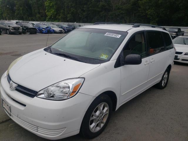 5TDBA23C05S031079 - 2005 TOYOTA SIENNA LE WHITE photo 2