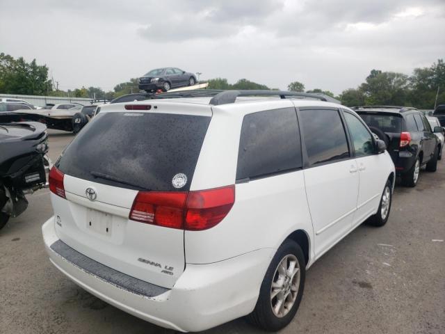 5TDBA23C05S031079 - 2005 TOYOTA SIENNA LE WHITE photo 4