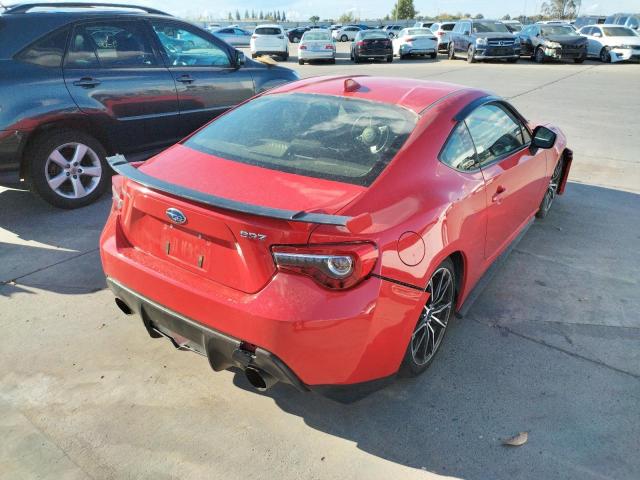 JF1ZCAB16J9603564 - 2018 SUBARU BRZ 2.0 PR RED photo 4