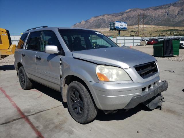 2HKYF18743H566212 - 2003 HONDA PILOT SILVER photo 1