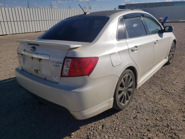 JF1GE7G61AG512996 - 2010 SUBARU IMPREZA WR WHITE photo 4