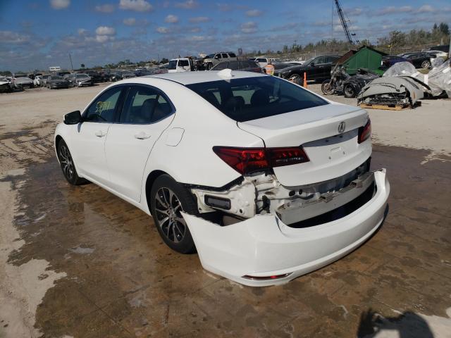 19UUB1F35GA000617 - 2016 ACURA TLX WHITE photo 3