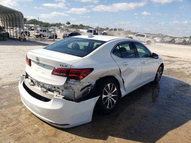 19UUB1F35GA000617 - 2016 ACURA TLX WHITE photo 4