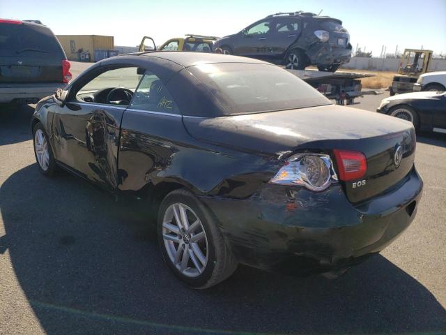 WVWFW7AH3BV002966 - 2011 VOLKSWAGEN EOS LUX 黑色 照片 3