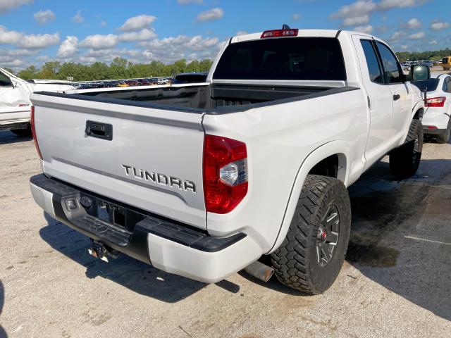 5TFRY5F18LX270280 - 2020 TOYOTA TUNDRA DOU WHITE photo 4