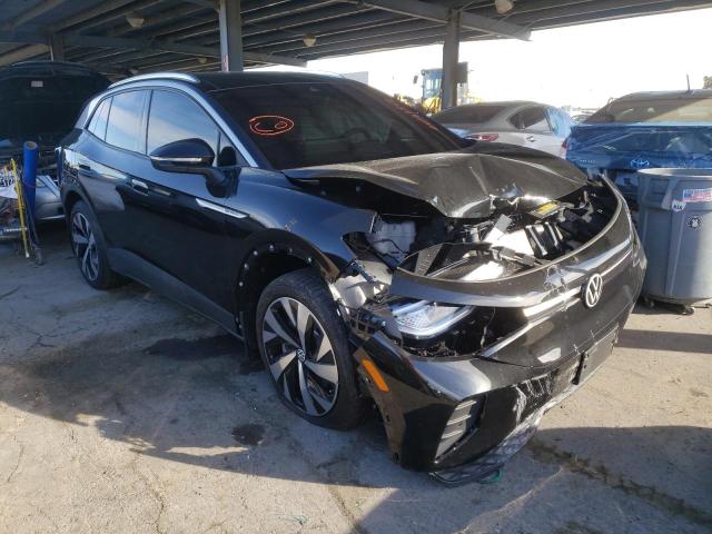 WVGUNPE27NP044268 - 2022 VOLKSWAGEN ID.4 PRO S შავი ფოტო 1