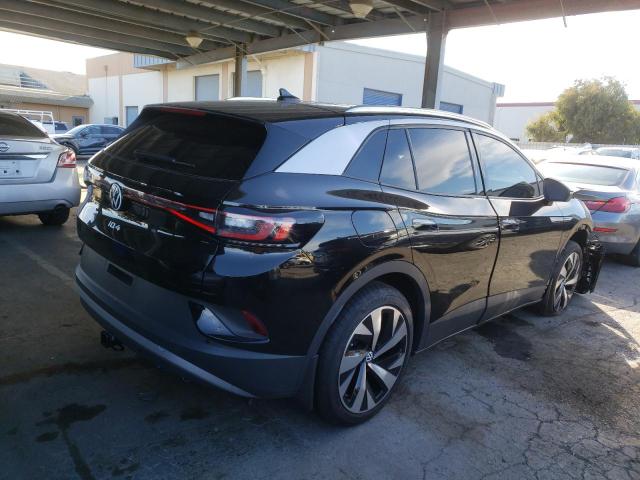 WVGUNPE27NP044268 - 2022 VOLKSWAGEN ID.4 PRO S შავი ფოტო 4