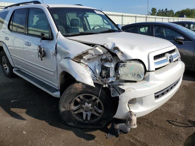 5TDBT48A77S283704 - 2007 TOYOTA SEQUOIA LI WHITE photo 9