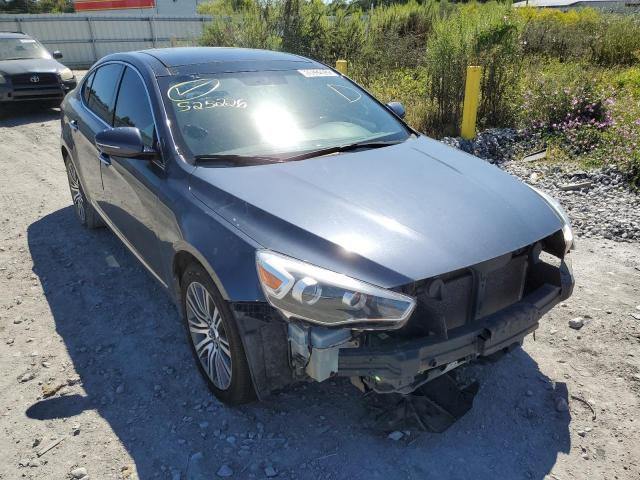 KNALN4D78F5177630 - 2015 KIA CADENZA PR BLUE photo 1