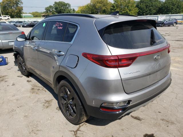 KNDP6CAC8L7722478 - 2020 KIA SPORTAGE S GRAY photo 3