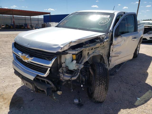 1GCGSCEN1J1159653 - 2018 CHEVROLET COLORADO L SILVER photo 2