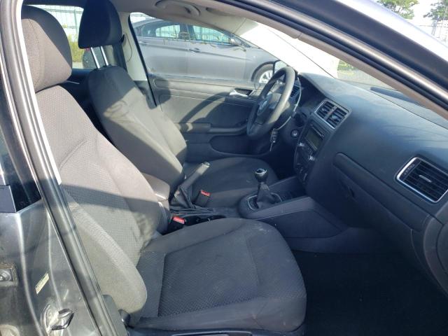 3VW1K7AJ4BM400185 - 2011 VOLKSWAGEN JETTA BASE 灰色 照片 5