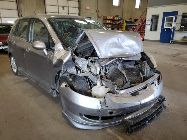 JHMGD38627S035813 - 2007 HONDA FIT S 银色 照片 1