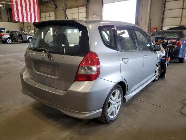JHMGD38627S035813 - 2007 HONDA FIT S 银色 照片 4