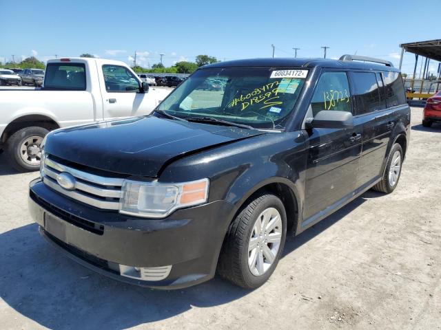 2FMGK5BC4CBD18599 - 2012 FORD FLEX SE BLACK photo 2