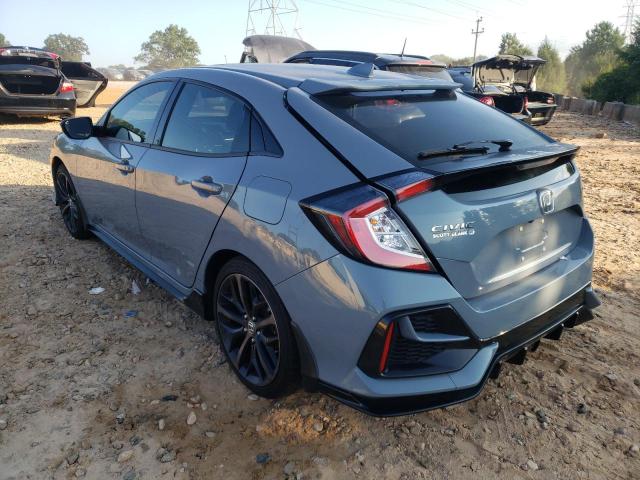 SHHFK7H47MU212534 - 2021 HONDA CIVIC SPOR BLUE photo 3