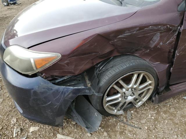 JTKDE177050020289 - 2005 TOYOTA SCION TC MAROON photo 9