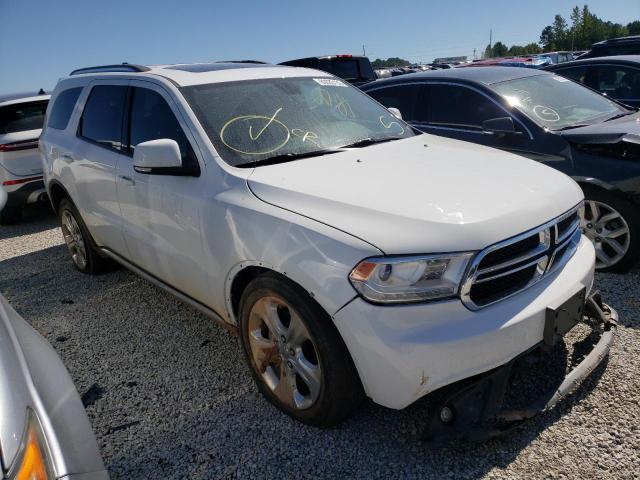 1C4RDJDG2FC818488 - 2015 DODGE DURANGO LI WHITE photo 1