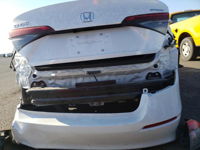 2HGFE2F51NH550371 - 2022 HONDA CIVIC SPOR WHITE photo 9