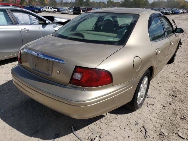 1MEHM55S91G627883 - 2001 MERCURY SABLE LS P GOLD photo 4