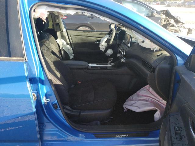 3N1AB8CV5MY322510 - 2021 NISSAN SENTRA SV BLUE photo 5