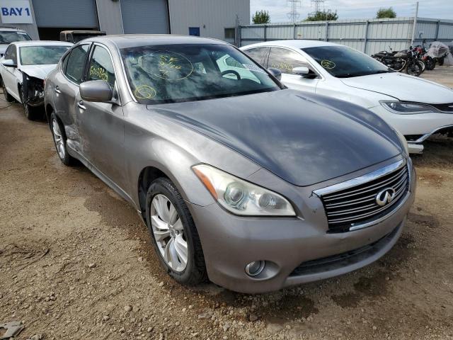 JN1BY1AR6BM375152 - 2011 INFINITI M37 X GRAY photo 1