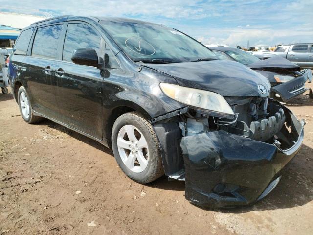 5TDKK3DC9CS250797 - 2012 TOYOTA SIENNA LE BLACK photo 1