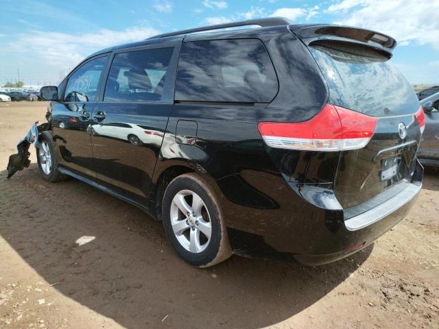 5TDKK3DC9CS250797 - 2012 TOYOTA SIENNA LE BLACK photo 3