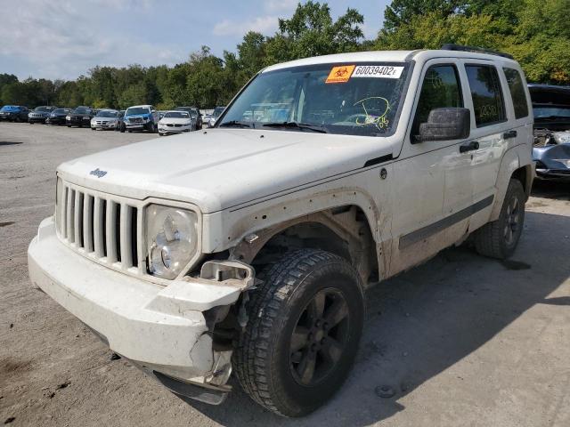 1J8GN28K08W188070 - 2008 JEEP LIBERTY SP WHITE photo 2