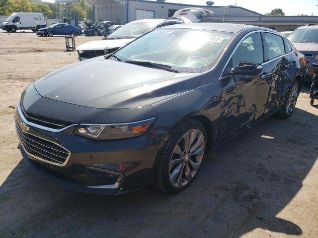 1G1ZE5SX5JF102613 - 2018 CHEVROLET MALIBU PRE CHARCOAL photo 2