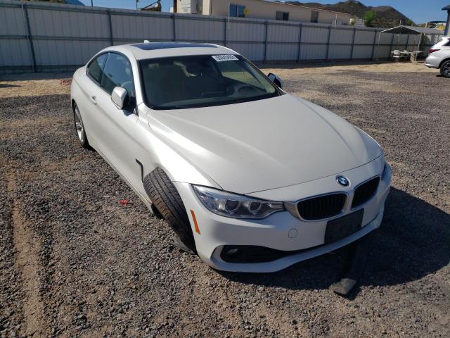 WBA3N7C56FK225483 - 2015 BMW 428 I WHITE photo 9