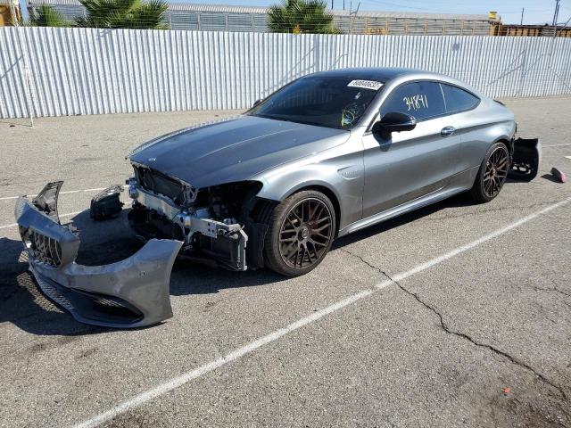 WDDWJ8HB6HF518897 - 2017 MERCEDES-BENZ C 63 AMG-S GRAY photo 2