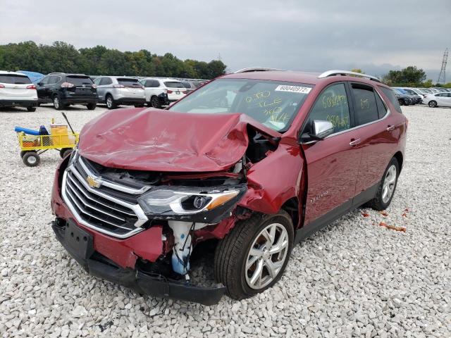 2GNAXVEV8J6326758 - 2018 CHEVROLET EQUINOX PR RED photo 2