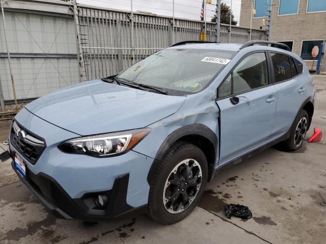 JF2GTAPC3N8285069 - 2022 SUBARU CROSSTREK BLUE photo 2