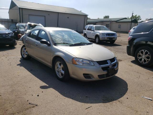 1B3EL46XX5N706879 - 2005 DODGE STRATUS SX BEIGE photo 1