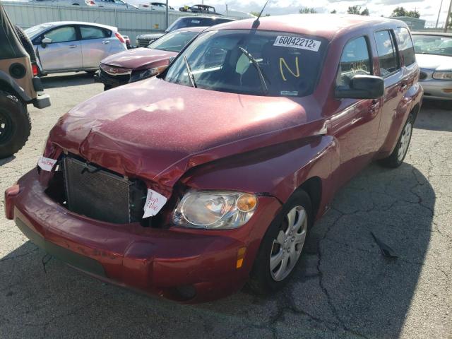 3GNBAADB5AS517173 - 2010 CHEVROLET HHR LS RED photo 2