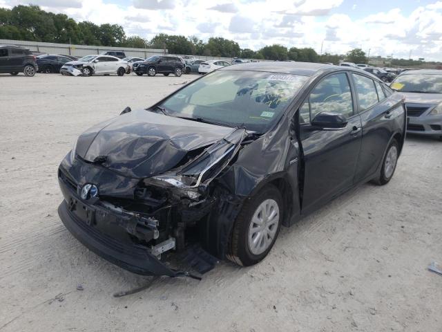 JTDKAMFU7M3142776 - 2021 TOYOTA PRIUS SPEC BLACK photo 2