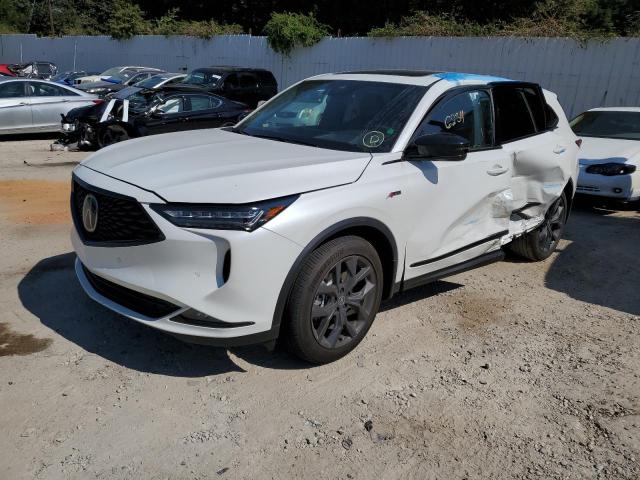 5J8YE1H06NL050651 - 2022 ACURA MDX A-SPEC WHITE photo 2