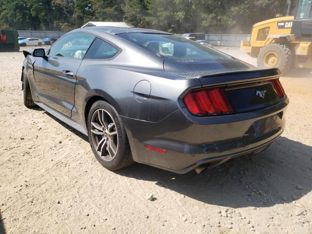 1FA6P8TH9H5219582 - 2017 FORD MUSTANG GRAY photo 3