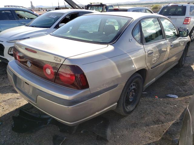 2G1WF52E539377375 - 2003 CHEVROLET IMPALA TAN photo 4