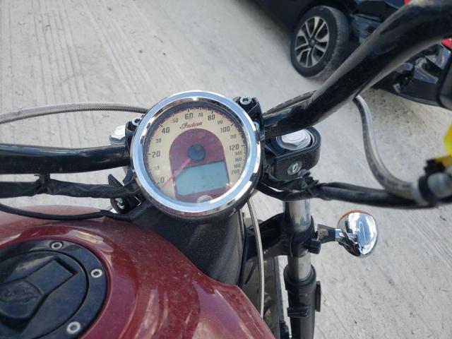56KMSA117J3124771 - 2018 INDIAN MOTORCYCLE CO. SCOUT SIXT MAROON photo 8