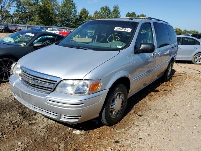 1GNDX13E13D301648 - 2003 CHEVROLET VENTURE LU SILVER photo 2