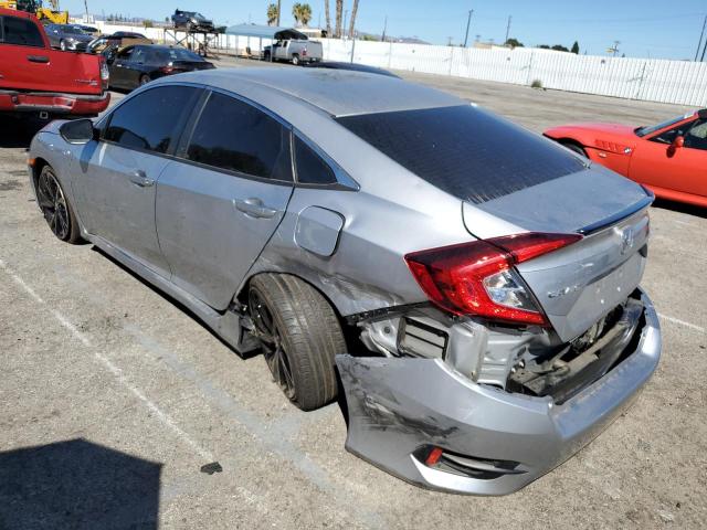 2HGFC2F83MH538317 - 2021 HONDA CIVIC SPOR SILVER photo 3