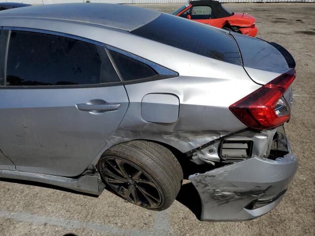 2HGFC2F83MH538317 - 2021 HONDA CIVIC SPOR SILVER photo 9