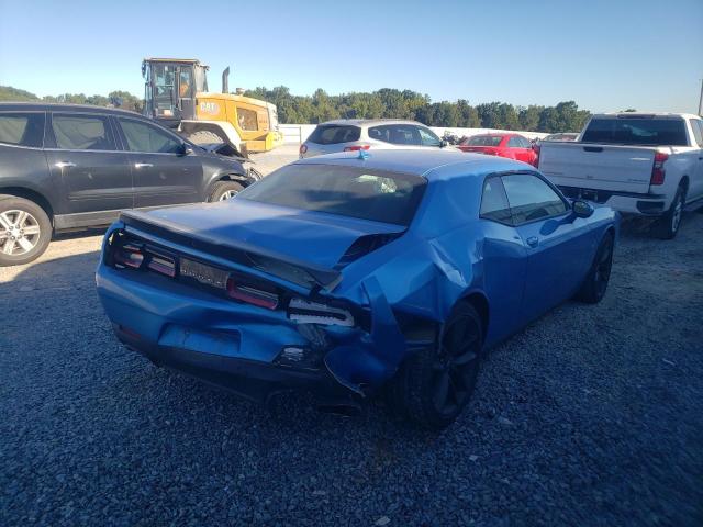 2C3CDZFJ7KH521791 - 2019 DODGE CHALLENGER BLUE photo 4