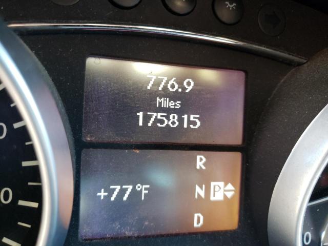 4JGBB8GB8BA663589 - 2011 MERCEDES-BENZ ML 350 4MATIC  photo 8