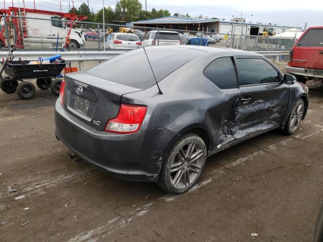 JTKJF5C72C3043257 - 2012 TOYOTA SCION TC ნაცრისფერი ფოტო 4