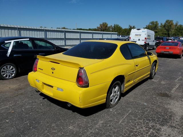 2G1WW15E429328543 - 2002 CHEVROLET MONTE CARL 黄色 照片 4