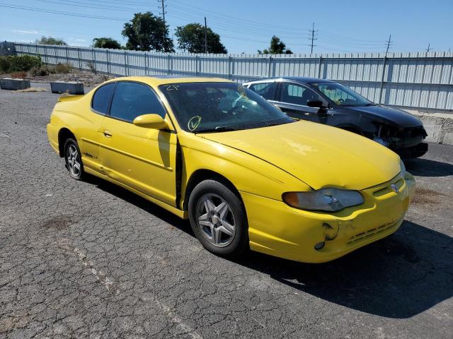 2G1WW15E429328543 - 2002 CHEVROLET MONTE CARL 黄色 照片 9