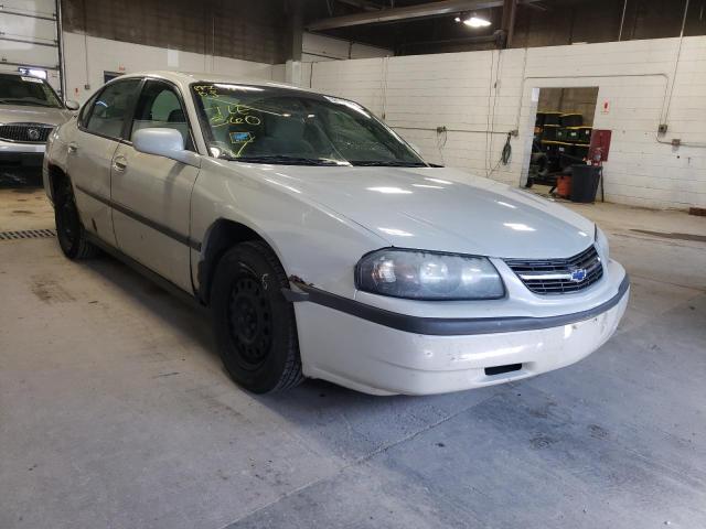 2G1WF52E049338632 - 2004 CHEVROLET IMPALA SILVER photo 1